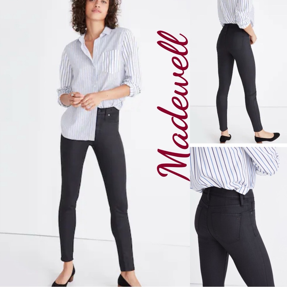 Madewell Women's Black Skinny Jeans